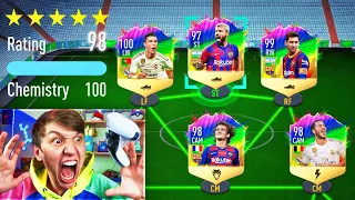 198 RATED FULL RAINBOW CARD FUT DRAFT!! (FIFA 21)