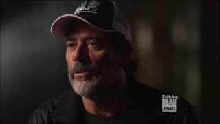 Talking Dead - Jeffrey Dean Morgan (Negan) on fan incident