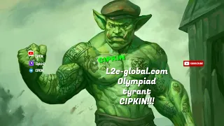 L2e-global.com Olympiad tyrant CIPKIN!!!