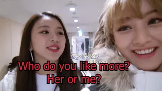 When Jihyo made Chae jealous