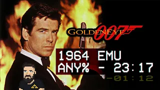 GoldenEye 007 - Any% Emulator Speedrun - 23:17 (PB)