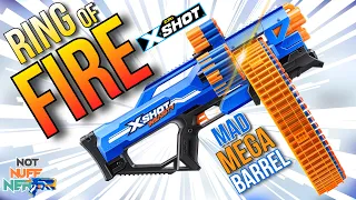 X-Shot Insanity Mad Mega Barrel | A zombie's worst nightmare | Full Analysis