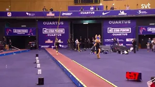 MONDO Pole vault world record 6.19 attempt by mondo armand duplantis världsrekordfsgörsök