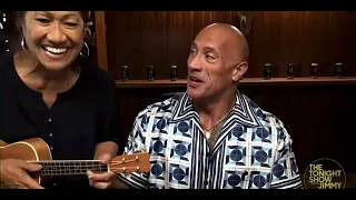 Dwayne Johnson’s Mom Sweetly Crashes His Jimmy Fallon Interview as She Plays the Ukulele