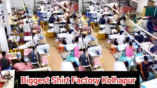 Process of Making Shirts in Factory / Indian Shirt Factory