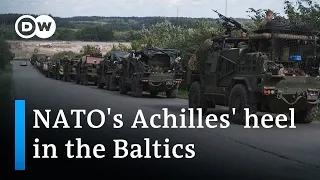 Suwalki Gap: How Russia could cut NATO off from the Baltic states | DW News