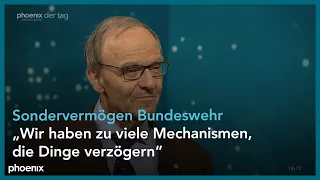 Gespräch mit Klaus Olshausen (Generalleutnant a.D.) zum Wehrbericht am 14.03.23