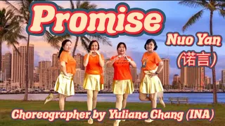 PROMISE / Nou Yan / 诺言 / Remix / Dance&Tutorial / Tiktok / Viral / Douyin / Line Dance
