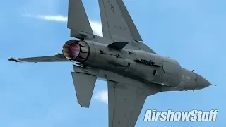 F-16 Viper Demo - Cleveland National Airshow 2018