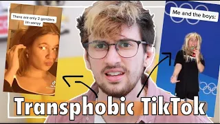 Trans Guy Reacts to Transphobic Tik Toks