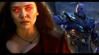 Scarlet Witch Vs Thanos   Fight Scene  AVENGERS 4 ENDGAME (2019) [Movie CCLIPs 4K]