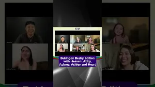 Bukingan Challenge with Heaven, Abby, Aubrey, Ashley and Heart | Kapamilya Shorts