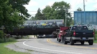 Watch Bay County train derailment caught on camera