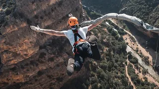 Ropejumping from Hidden Kingdom, Turkey | 220m