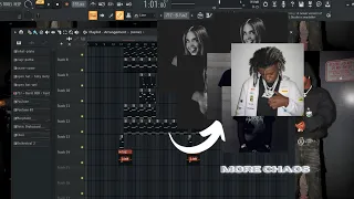 HOW TO MAKE BEATS LIKE 'SYDNEY SWEENEY' FOR KEN CARSON USING ONLY STOCK PLUGINS | FL STUDIO TUTORIAL