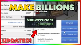 (UPDATED) How To Make Billions Of Dollars With Kiddion's Modest Menu - GTA5 Online