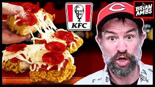 THE KFC CHIZZA? | Taste Test