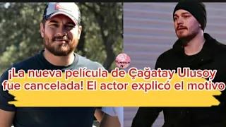 ¡La nueva película de Cagatay Ulusoy fue cancelada!El actor explicó el motivo #femir #cagatayulusoy