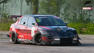 Forza Horizon 5 - Mitsubishi Lancer Evolution Time Attack EARGASMIC SOUND