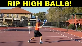 To ABSOLUTELY DESTROY Any HIGH BALL, Do This