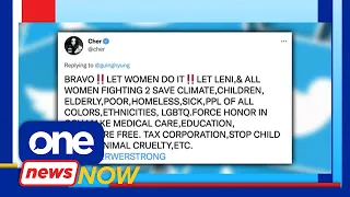 Cher to Leni Robredo: 'Let women do it!'