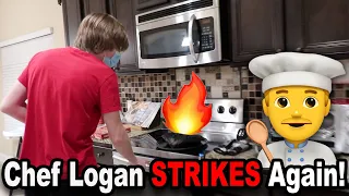 Chef Logan STRIKES Again!!! *BTS*