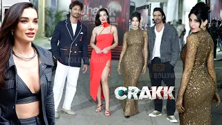 Nora Fatehi,Amy Jackson,Arjun Rampal,Vidyut Jammwal | Crackk Movie Star Cast At JDJ S11 Sets