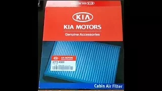 How to Change a Kia Cabin Air Filter (and save easy money)