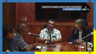 Ministry of Finance Special Press Conference | September 12th, 2023