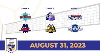 UNTV Volleyball League: Full Game Triple Header, Paco Arena, Manila | Aug. 31, 2023