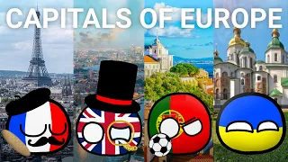 Capitals of Europe song (With from scratch drawn Countryballs) [Countryballs + Animation]