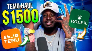 T-Pain's $1500 Temu Haul (DON'T SLEEP!!)