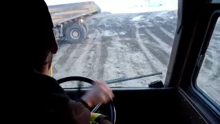 Quick Tour In A Cat 773B Haul Truck