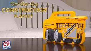 CP Toys On-the-Go Construction Playset with Carrying Case