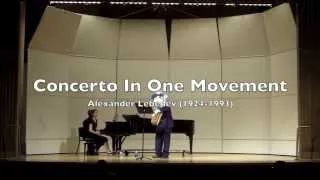 Concerto In One Movement-Alexander Lebedev (1924-1993)