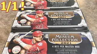 NEW RELEASE!  2021 TOPPS MUSEUM COLLECTION BOX OPENING!