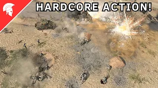 Company of Heroes 3 - HARDCORE ACTION! - Wehrmacht Gameplay - 3vs3 Multiplayer - No Commentary