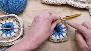 COMO TEJER UN GRANNY A CROCHET