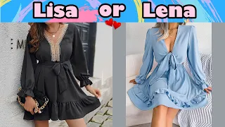 LISA OR LENA 💞 Fashion Style part 2