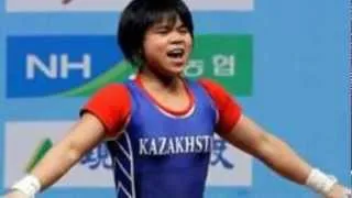 Chinshanlo wins weightlifting gold for Kazakhstan