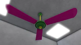 Ceiling Fan Invention In Abandoned Hospital, Wobbly Ceiling Fans