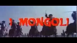 Mario Nascimbene's music score from André De Toth's THE MONGOLS (1961) Main Titles.