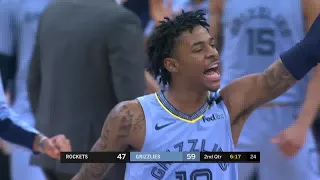 Ja Morant Full Play vs Houston Rockets | 01/14/20 | Smart Highlights