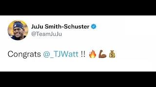 NFL Players React to TJ Watt Signing 4-Year $112M Extension with Pittsburgh Steelers