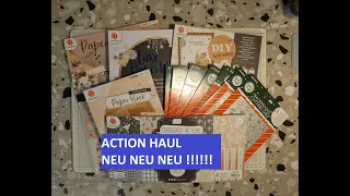 ACTION HAUL XXL NEU NEU NEU  Stanzen, Blöcke, DIY Card Blöcke