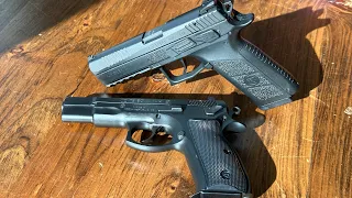 CZ 75 vs P09 - CZ’s Big Guns.  Is Newer Better?