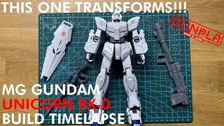 MG Gundam Unicorn RX-0 FULL BUILD | Build Timelapse!