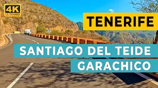 TENERIFE: Santiago del Teide / Garachico - Driving Tour (4K Ultra HD)