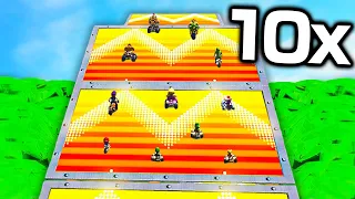 I made the Largest Mario Kart Track Possible...
