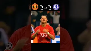 Manchester United 🆚 Chelsea 😱🤯 | UEFA Champions League Final 2008 #shorts #football #youtube